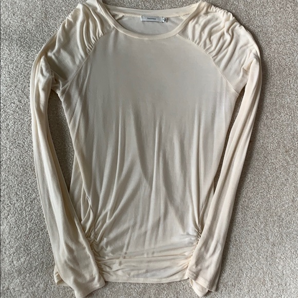 Aritzia Talula cream shirt - Picture 1 of 2